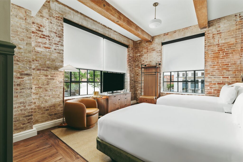 The Hotel Monroe Double Queen Room